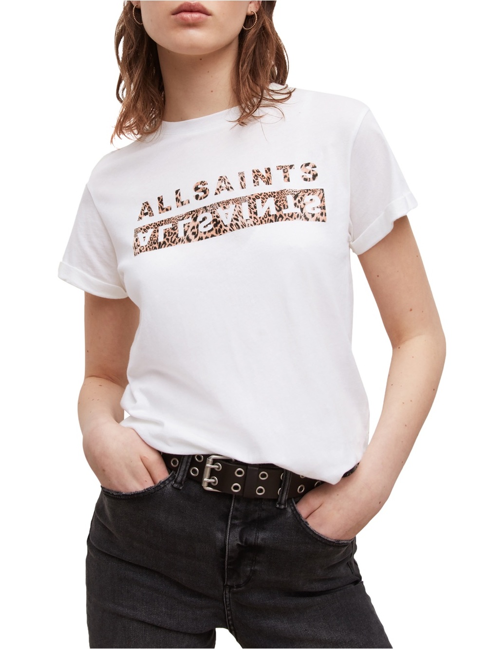 All saints White Tee